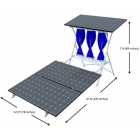 2 KW Hybrid (Solar + Wind) System