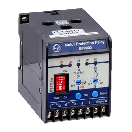 L&T, MPR 200nX TYPE ELECTRONIC MOTOR PROTECTION RELAY