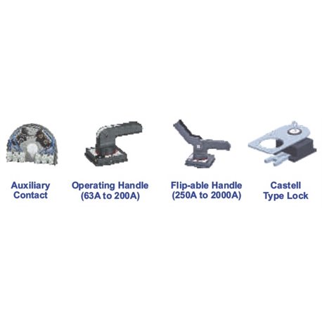 L&T,operating handle for motorised Changeover 