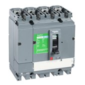 SCHNEIDER, 4 POLE, 40A, 25kA with TMD type trip unit, EayPact CVS MCCB