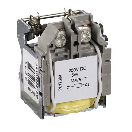 SCHNEIDER, 250V DC, SHUNT VOLTAGE RELEASE for EasyPact CVS MCCB