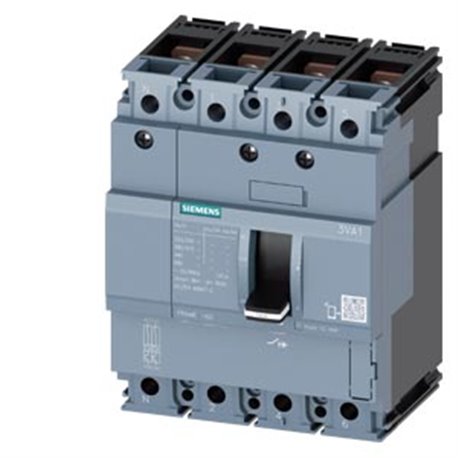 SIEMENS, SENTRON 3VA 4 Pole 16A 36kA MCCB