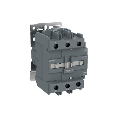 SCHNEIDER, 80A, 110V, 3 Pole AC Control, ETVS Power Contactors