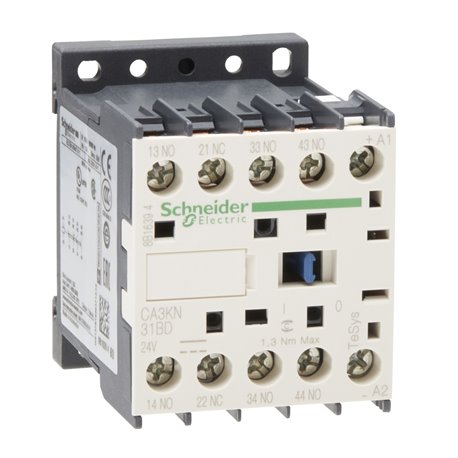 SSHNEIDER, 24V DC, TeSys K-model Control Relay 