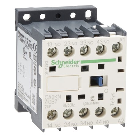 SSHNEIDER, 24V AC, TeSys K-model Control Relay 