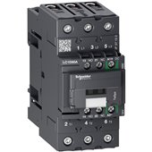 SCHNEIDER, 3 Pole, 80A, 24V DC Low Comsumption, TeSys D-model Power Contactor