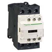 SCHNEIDER, 3 Pole, 38A, 24V DC, TeSys D-model Power Contactor