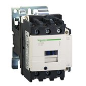 SCHNEIDER, 3 Pole, 80A, 24V DC, TeSys D-model Power Contactor