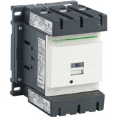 SCHNEIDER, 3 Pole, 115A, 24V DC, TeSys D-model Power Contactor