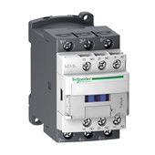 SCHNEIDER, 3 Pole, 32A, 24V DC Low Consumption TeSys D-model Power Contactor