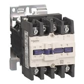 SCHNEIDER, 4 Pole, 24V DC, TeSys D Model Power Contactor