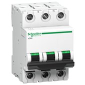 Schneider, 3 Pole, 6A, xC60 AC MCB