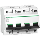 Schneider, 4 Pole, 80A, C120H AC MCB