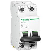 Schneider, 2 Pole, 0.5A, C60H DC MCB