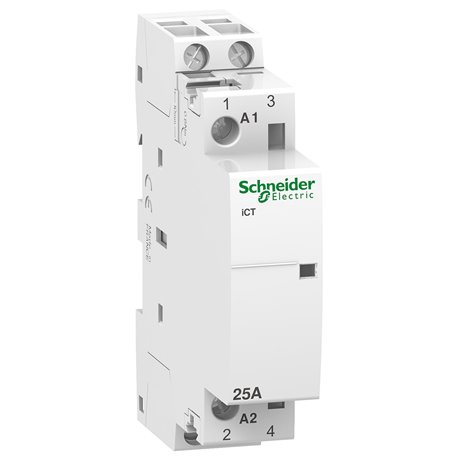 Schneider, 2 Pole, 25A, Acti 9 iCT Contactors