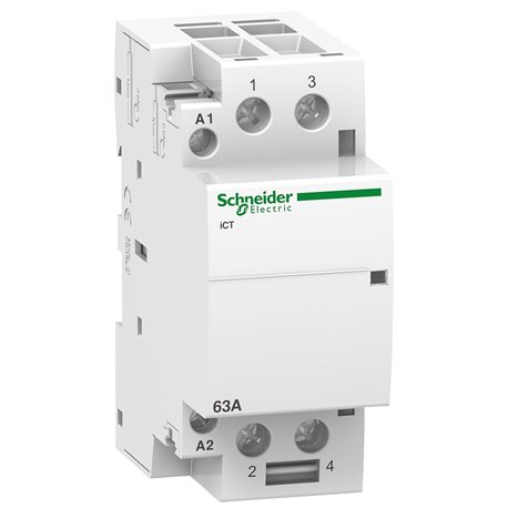 Schneider, 2 Pole, 63A, Acti 9 iCT Contactors