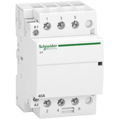 Schneider, 3 Pole, 40A, Acti 9 iCT Contactors