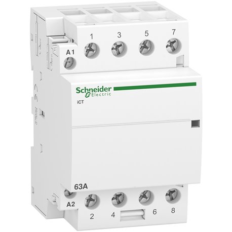 Schneider, 4 Pole, 63A, Acti 9 iCT Contactors