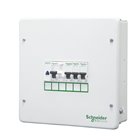 SCHNEIDER, 6 Way, Acti 9, IP30-Single Door, SPN DB