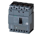 SIEMENS, 4 Pole, 63A, SENTRON 3VA MCCB