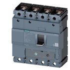 SIEMENS, 4 Pole, 250A, SENTRON 3VA MCCB