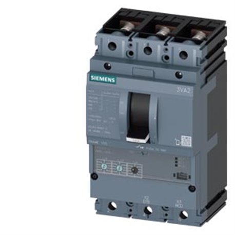 SIEMENS, SENTRON 3VA 3 Pole 40A 36kA MCCB