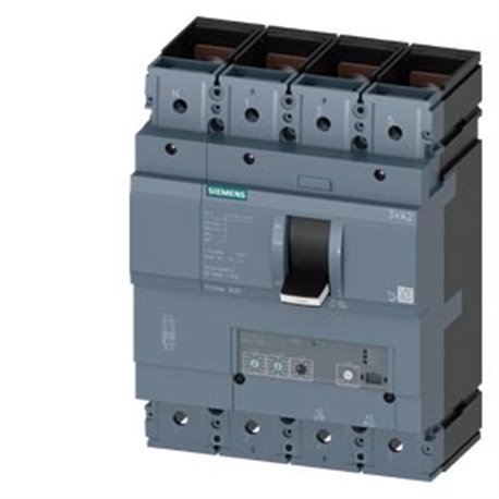 SIEMENS, SENTRON 3VA 4 Pole 630A 85kA MCCB