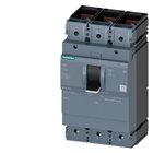 SIEMENS, 3 Pole, 400A, SENTRON 3VA MCCB SD