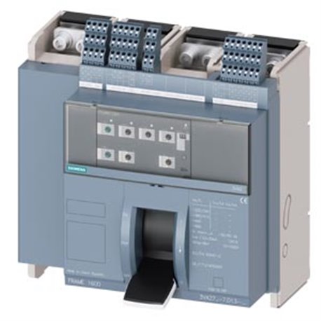 SIEMENS, SENTRON 3VA27 4 Pole 1600A 85kA MCCB