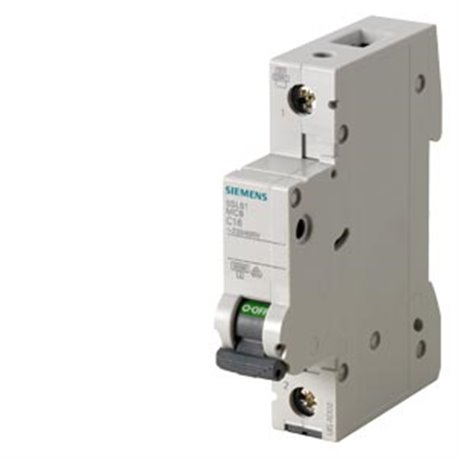 SIEMENS, 1 Pole 40A Betagard 5SL6 MCB