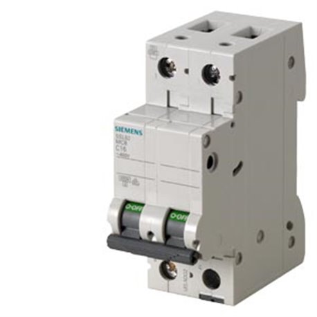 SIEMENS, 2 Pole 20A Betagard 5SL6 MCB