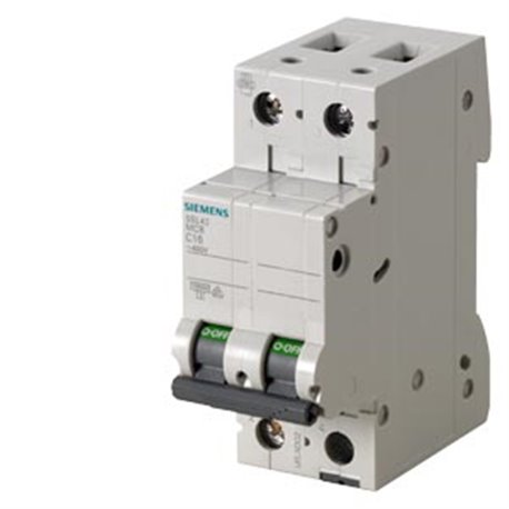 SIEMENS, 2 Pole 13A Betagard 5SL4 MCB