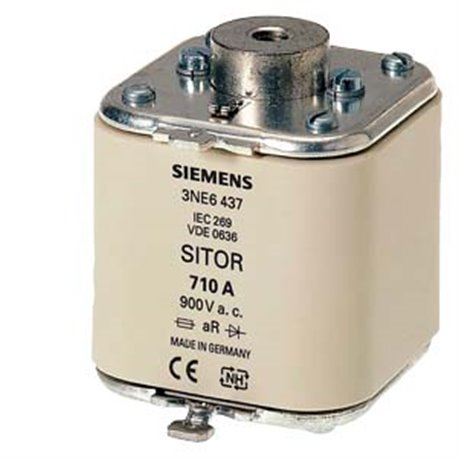 SIEMENS, 850A SITOR 3NE9 Type Fuse for semiconductor protection