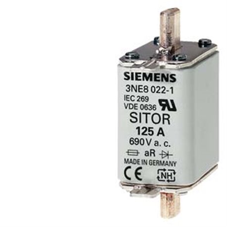 SIEMENS, 35A SITOR 3NE8 Type Fuse for semiconductor protection