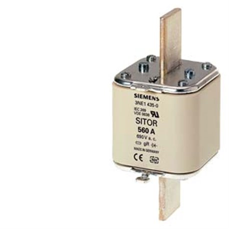 SIEMENS, 630A SITOR 3NE1 Type Fuse for semiconductor protection