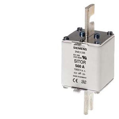 SIEMENS, 630A SITOR 3NE3 Type Fuse for semiconductor protection