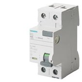 SIEMENS, 40A, 2 Pole, 30mA, Betagard 5SV, class AC RCCB