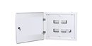 SIEMENS, IP43, 8 Way, Metal Double Door TPN Betagard DB