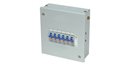 SIEMENS, IP42, 4 way, SPN Betamulti, Built- in DBs for power & communication