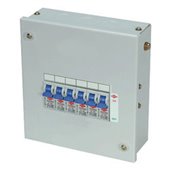 SIEMENS, IP42, 4 Way, 7 Segment Double Door, Phase Segregated TPN DBs