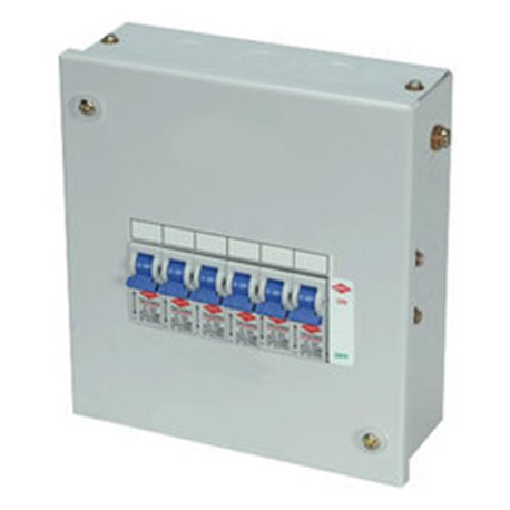 SIEMENS,IP42, 4 Way, Beta CO with provision for phase changeover switches Betagard DB