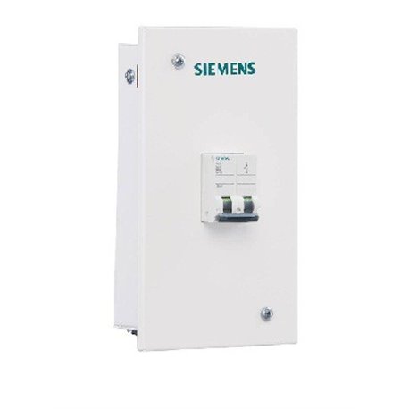 SIEMENS, IP20, 6 Module, Metal Enclosure Betagard DB