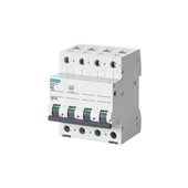 SIEMENS, 4 Pole, 100A, Betagard 5SP4 C-CURVE MCB