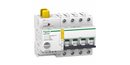 SCHNEIDER, 4 Pole, 10A, Reﬂex iC60 - Integrated Control & Overcurrent Protection Device 