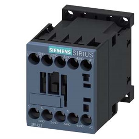 SIEMENS, 10A, 24V AC, Screw Type Terminals for 3RH2 CONTACTOR Relays (Auxiliary CONTACTORs) 