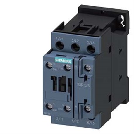 SIEMENS, 12A, 230V AC 3RT2 SIZE S0 CONTACTOR