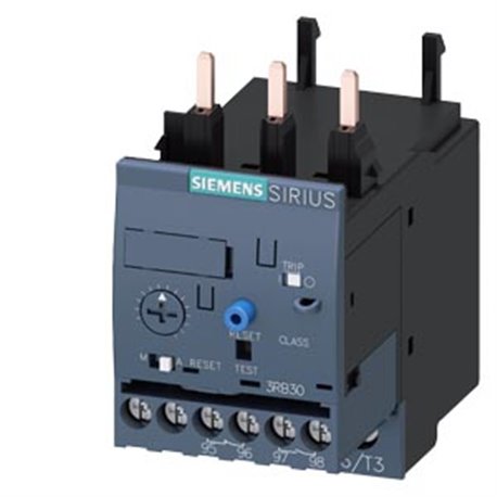 SIEMENS, 1-4A, Class 10, 3RB MICROPROCESSOR BASED OVERLOAD RELAY