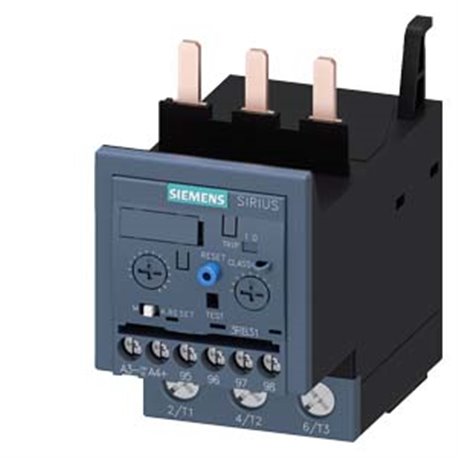 SIEMENS, 12.5-50A, Class 20, 3RB MICROPROCESSOR BASED OVERLOAD RELAY