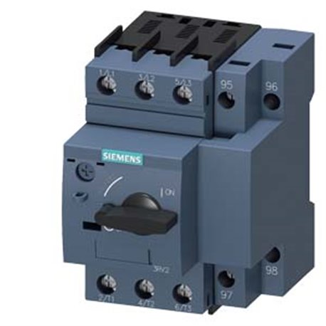 SIEMENS, 0.4A, Class 10, 3RV MPCB with relay function