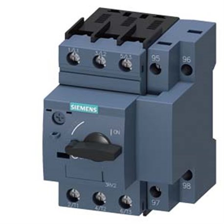 SIEMENS, 22A, Class 10, 3RV MPCB with relay function